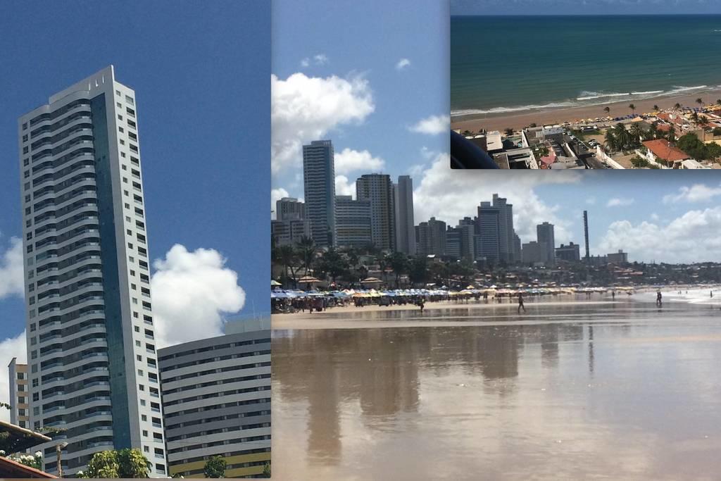 Ferienwohnung Incrivel Vista Vip De Ponta Negra - Morro Do Careca Do 32º Andar Natal Exterior foto